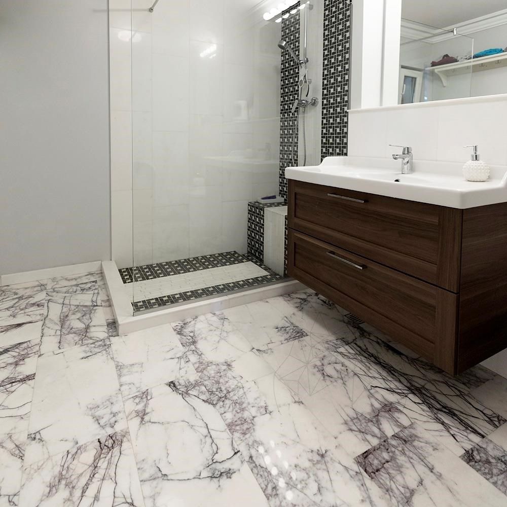 Marmura Calacatta Lilac Polisata 60 x 30 x 2 cm