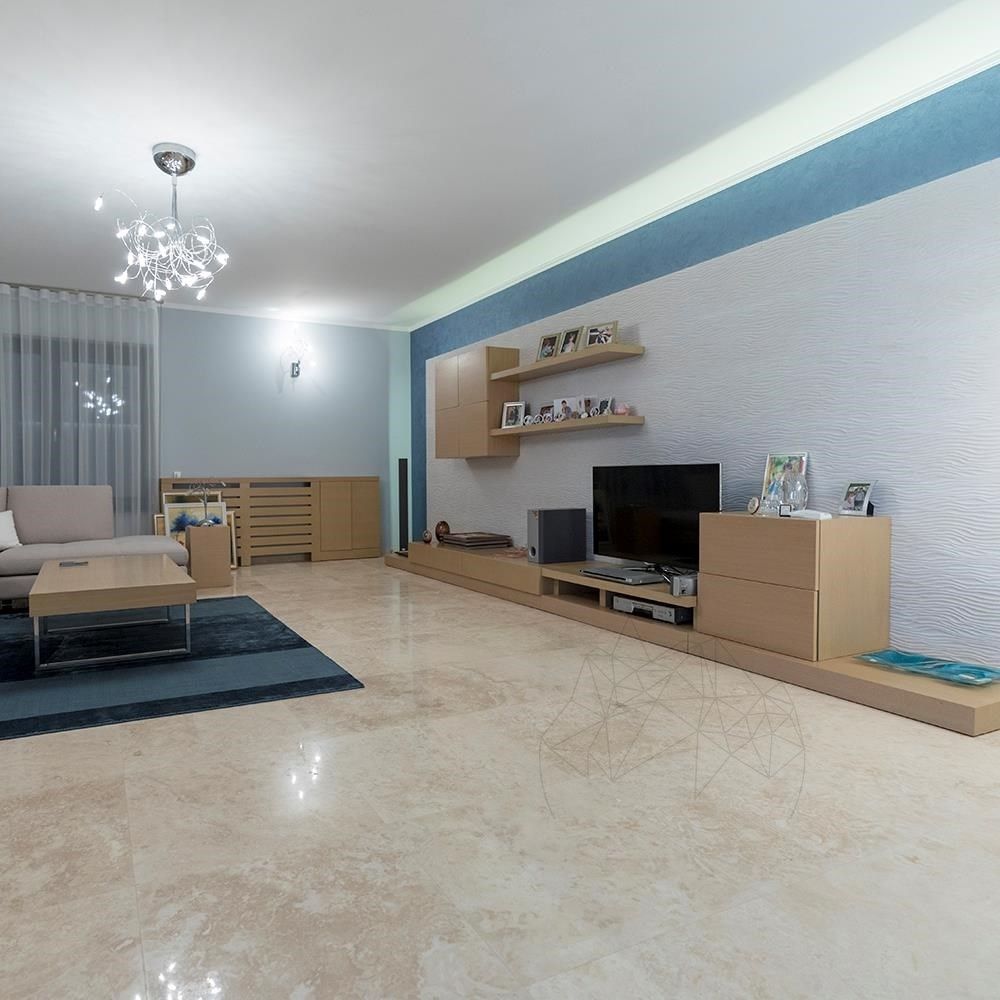 Travertin Classic Cross Cut Polisat 61 x 61 x 1.2cm