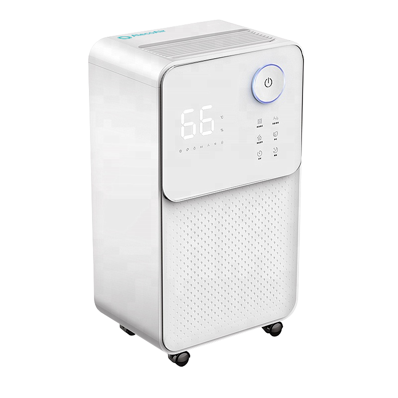 Dezumidificatoare Dezumidificator AlecoAir D12 ECO 12 l /24h Uscare Rufe Ionizare Display digital Higrostat Timer Debit 120 mc/h