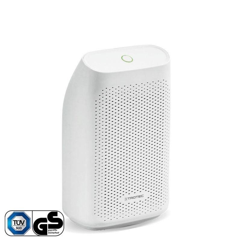 Dezumidificator cu tehnologie Peltier Trotec TTP5E 0 3l / 24h Pentru incaperi de 6 mp Lampa de control Consum redus