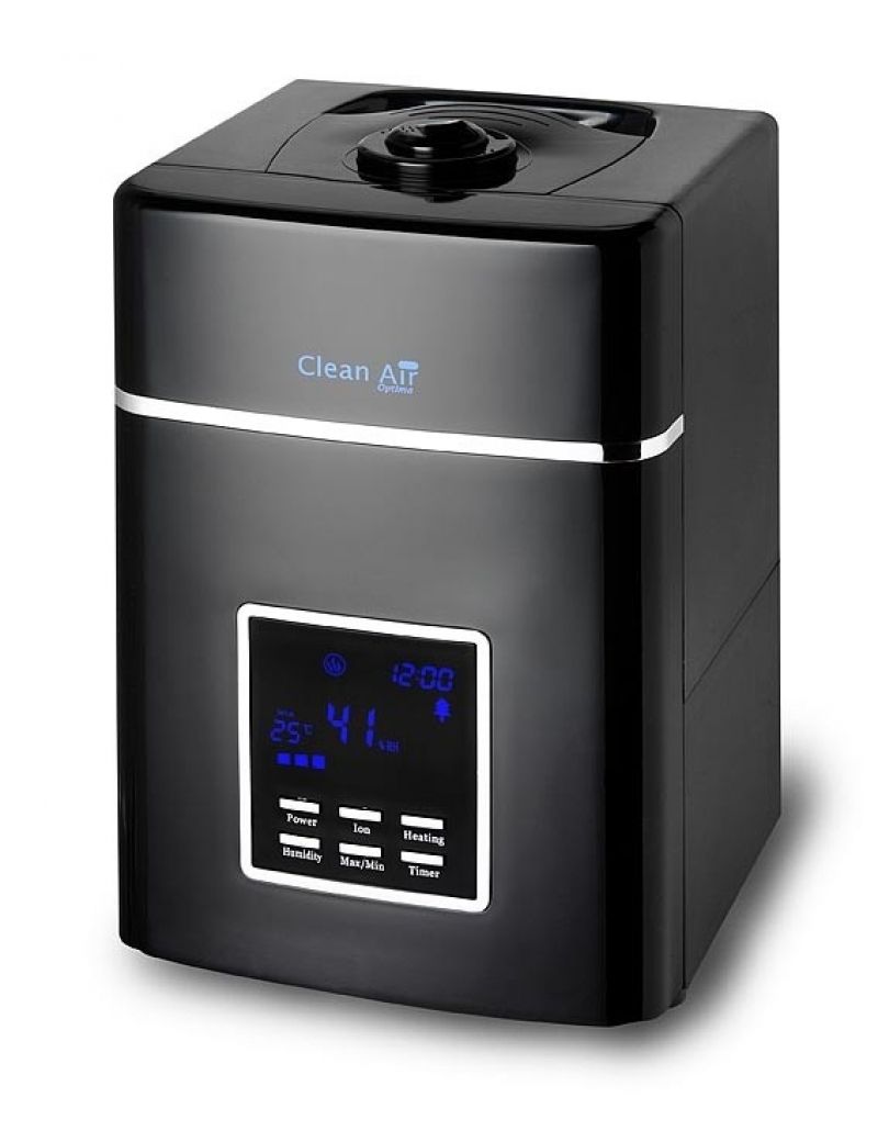 Umidificator si purificator Clean Air Optima CA604 black Display Timer Rata umidificare 480ml/ora Consum 38-138W/h 3 trepte