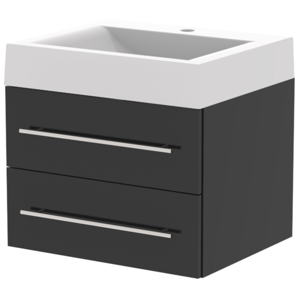 Mobilier baie lavoar Dulap baza Aquaform Amsterdam 60cm negru