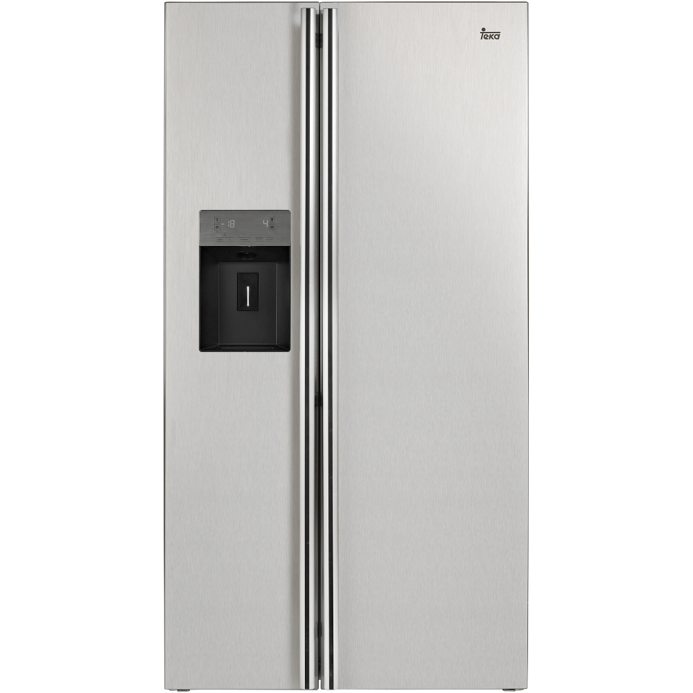 Frigider Side-by-Side Teka NFE 3 650 X Full No Frost 616 litri dozator apa si gheata Inox anti-pata