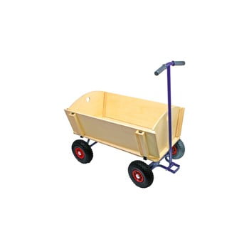 Jucarii copii Cărucior din lemn pentru copii Legler Handcart