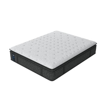 Saltea din spuma cu memorie Enzio Sealy Premier Medium Black Edition, 180 x 200 cm, inaltime 34 cm