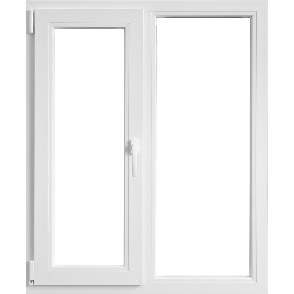 Ferestre termopan Fereastra PVC, 5 camere, alb, 116 x 116 cm