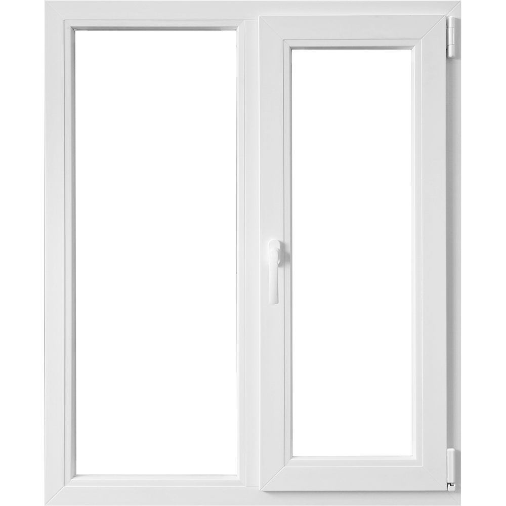 Ferestre termopan Fereastra PVC, 5 camere, alb, 136 x 116 cm