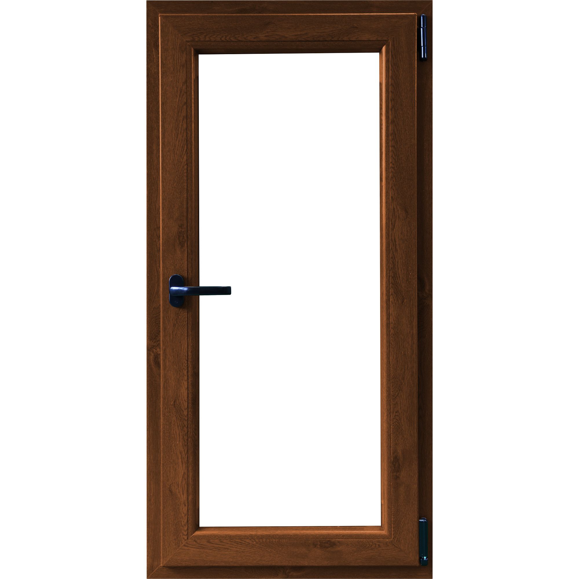 Ferestre termopan Fereastra PVC, 5 camere, stejar, 76 x 116 cm