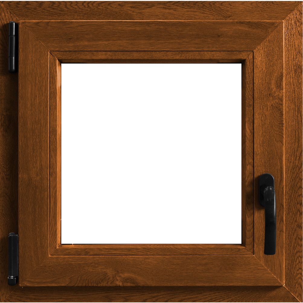 Ferestre termopan Fereastra PVC, 5 camere, stejar, 56 x 56 cm