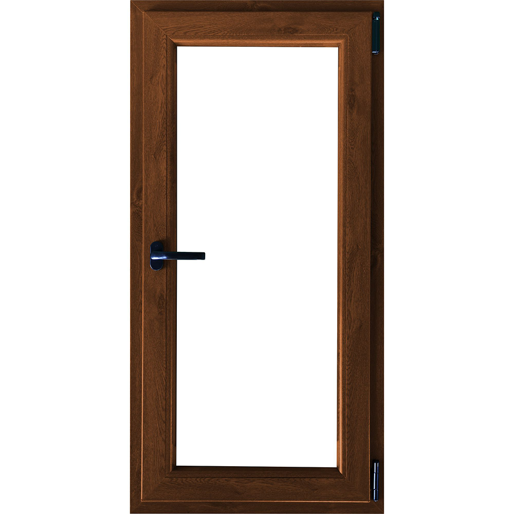 Usi pvc interior Usa PVC pentru balcon, stejar, 76 x 204 cm, dreapta