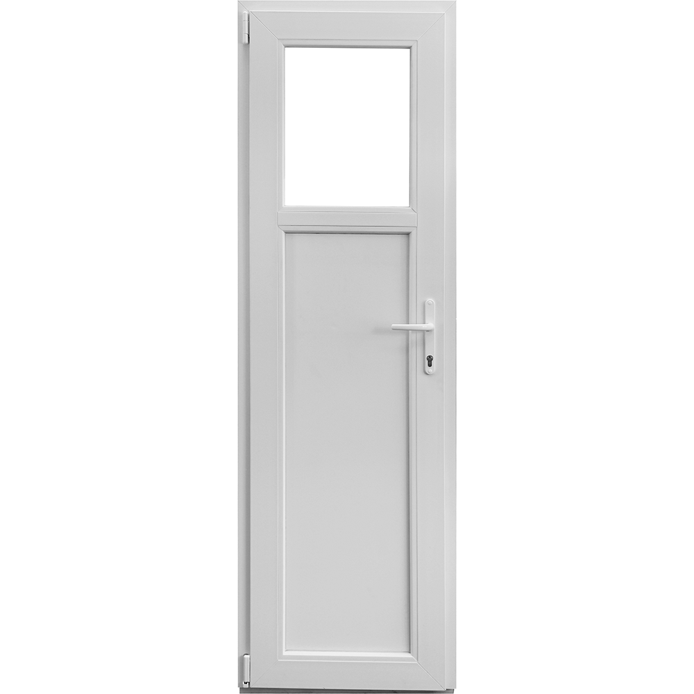 Usi pvc interior Usa PVC tehnica, alba, 76 x 204 cm, stanga