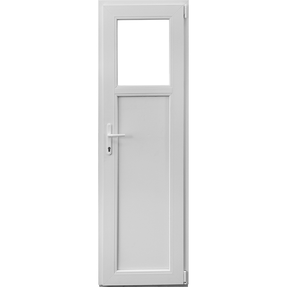 Usi pvc interior Usa PVC tehnica, alba, 66 x 204 cm, dreapta