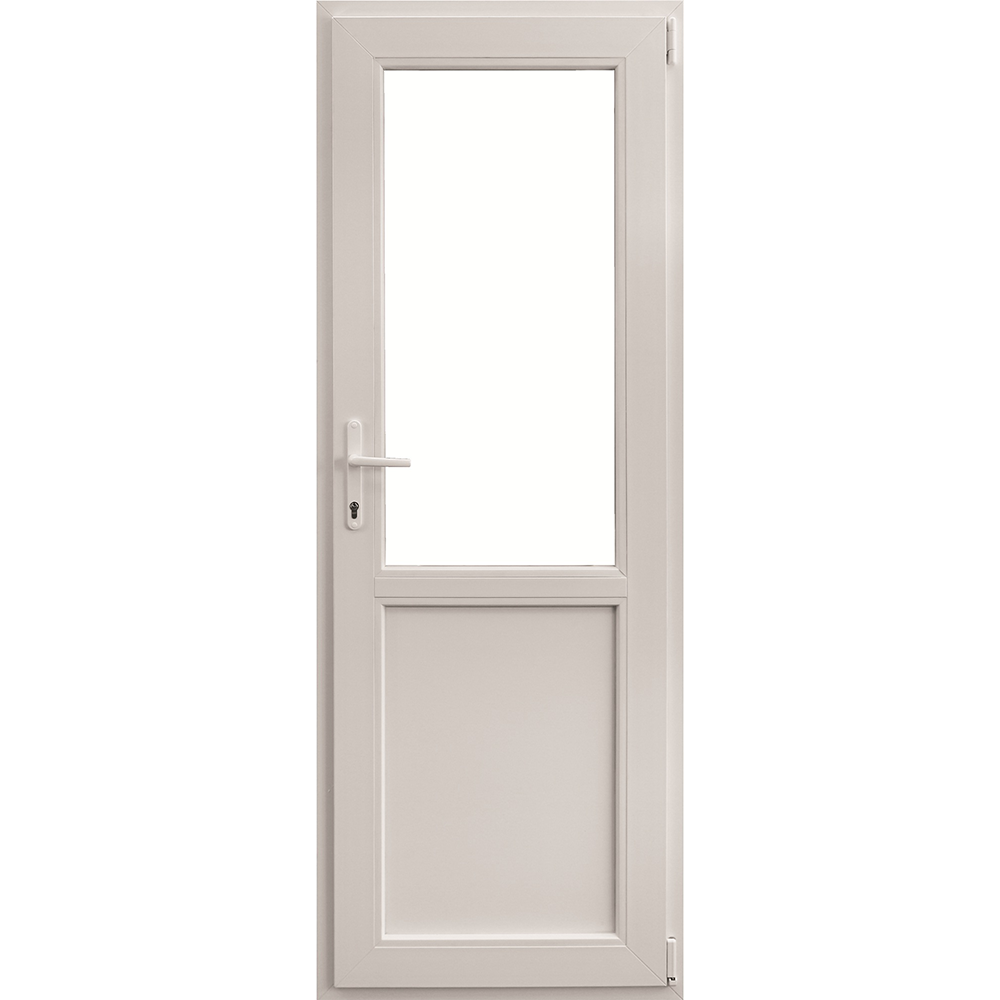 Usi pvc interior Usa PVC tehnica, alba, 86 x 204 cm, dreapta
