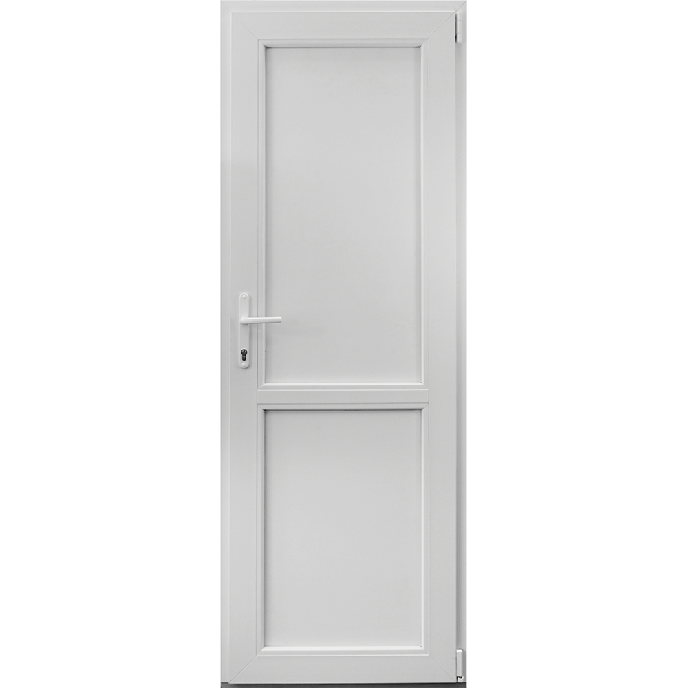 Usi pvc interior Usa PVC tehnica, alba, 66 x 204 cm, dreapta