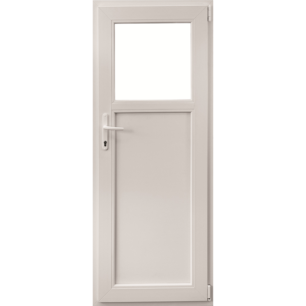 Usi pvc interior Usa PVC secundara, alba, 96 x 204 cm, dreapta