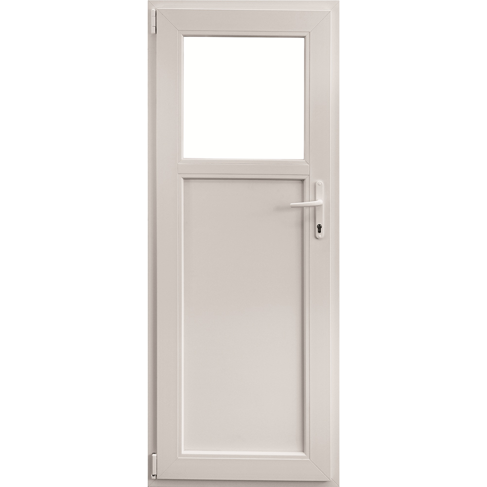 Usi pvc interior Usa PVC secundara, alba, 90 x 190 cm, stanga