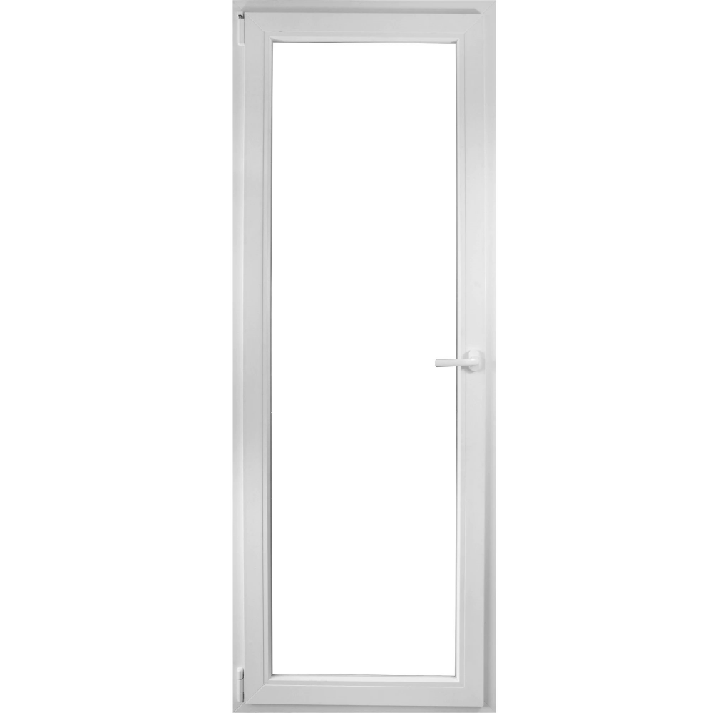 Usi pvc interior Usa PVC pentru balcon, alba, 76 x 204 cm, stanga