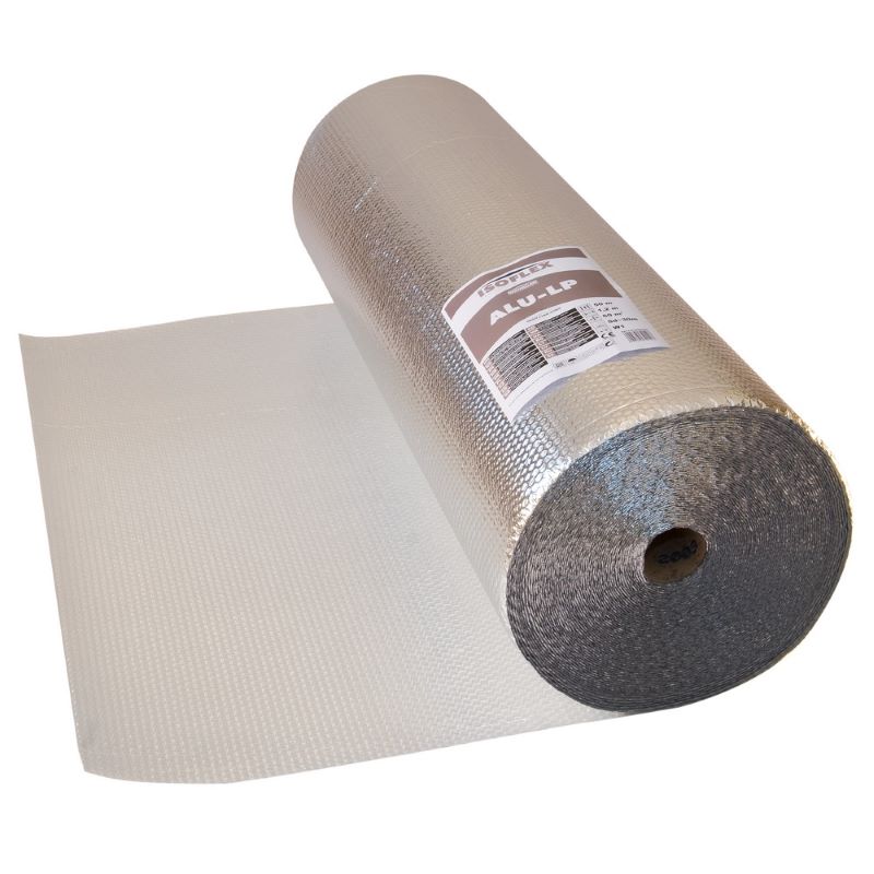 Folii bariera de vapori Folie aluminiu izolatie acoperis, Bariera vapori, Isoflex Alu-LP