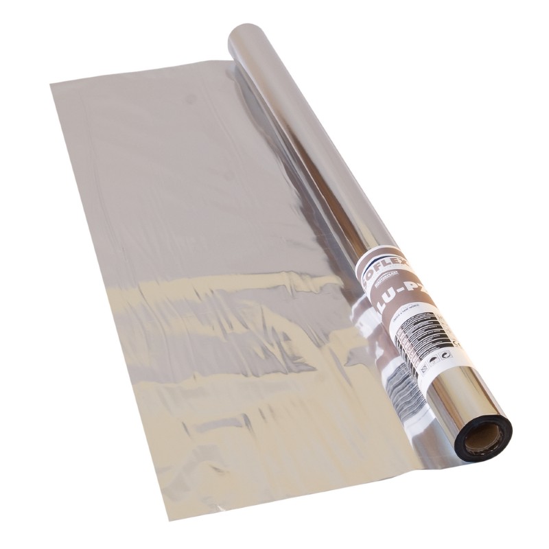 Folii bariera de vapori Folie aluminiu izolatie acoperis, Bariera vapori, Isoflex Alu-PZ