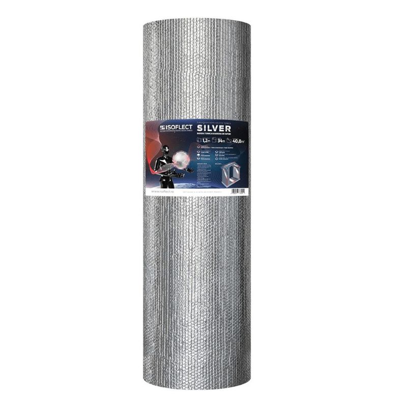 Folii bariera de vapori Folie bariera de vapori, Izolatie termica acoperis, Isoflect Silver