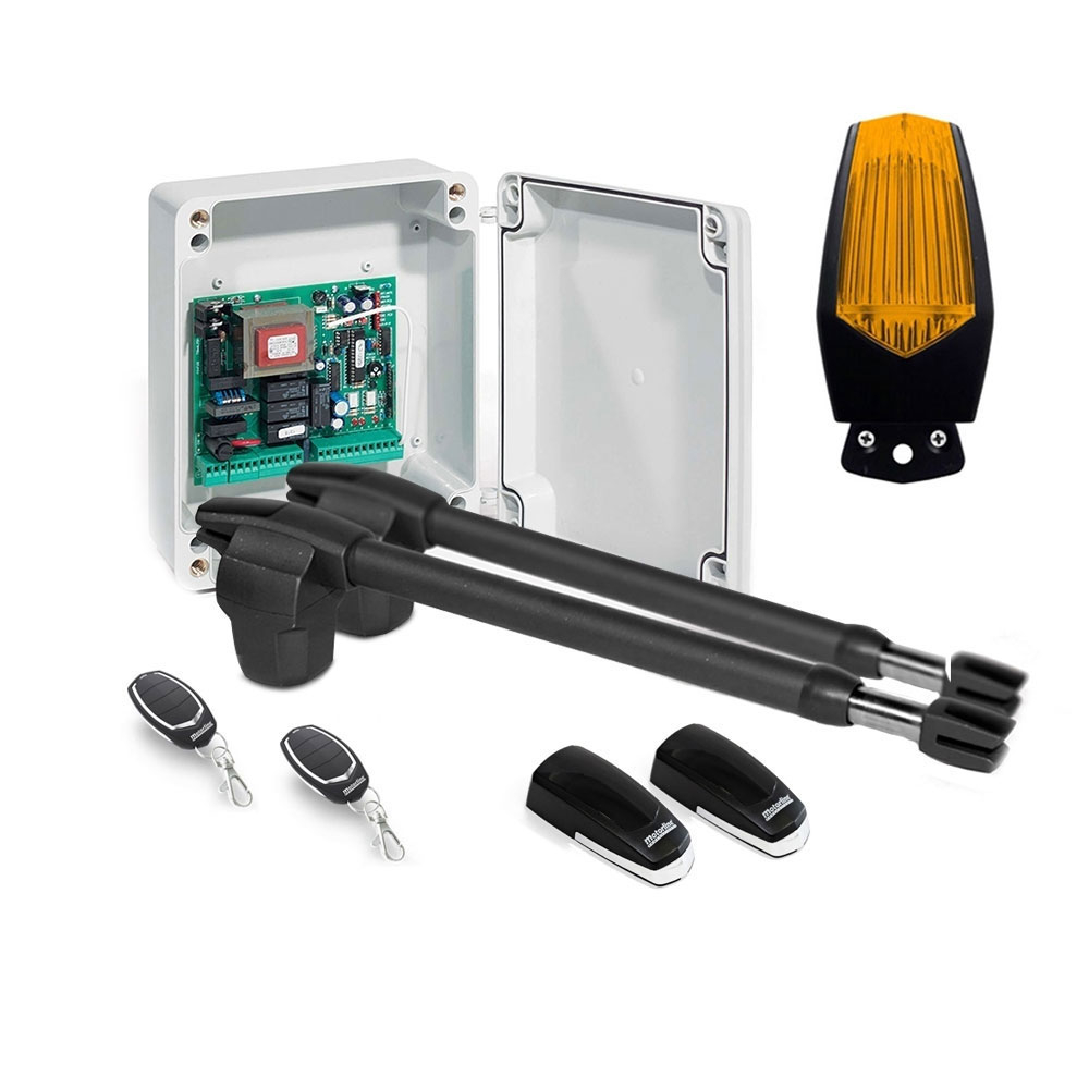 Sisteme porti batante Kit automatizare poarta batanta Motorline LINCE 600 – 230V, 250 Kg/canat, 4 m/canat, 180 W