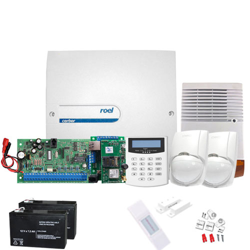 Sistem alarma antiefractie Cerber C816 + Communicator IP/GPRS