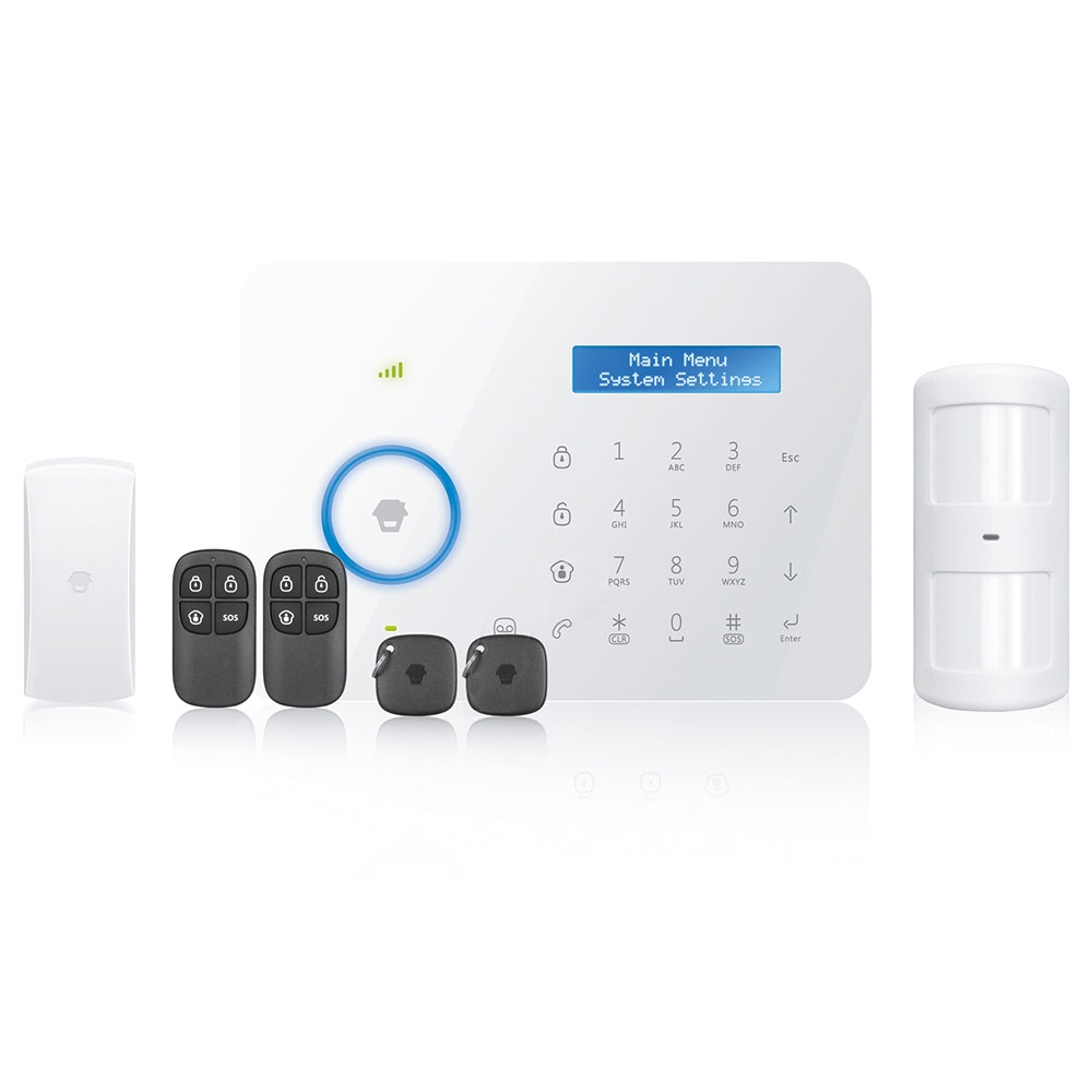 Sistem de alarma Wireless PSTN/LCD/RFID CHUANGO CG-A11