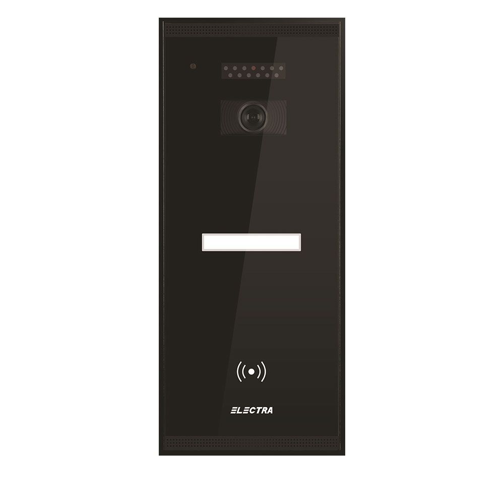 Videointerfon de exterior Electra Smart VPM.1SR02.ELB04, 1 familie, aparent, 4 fire