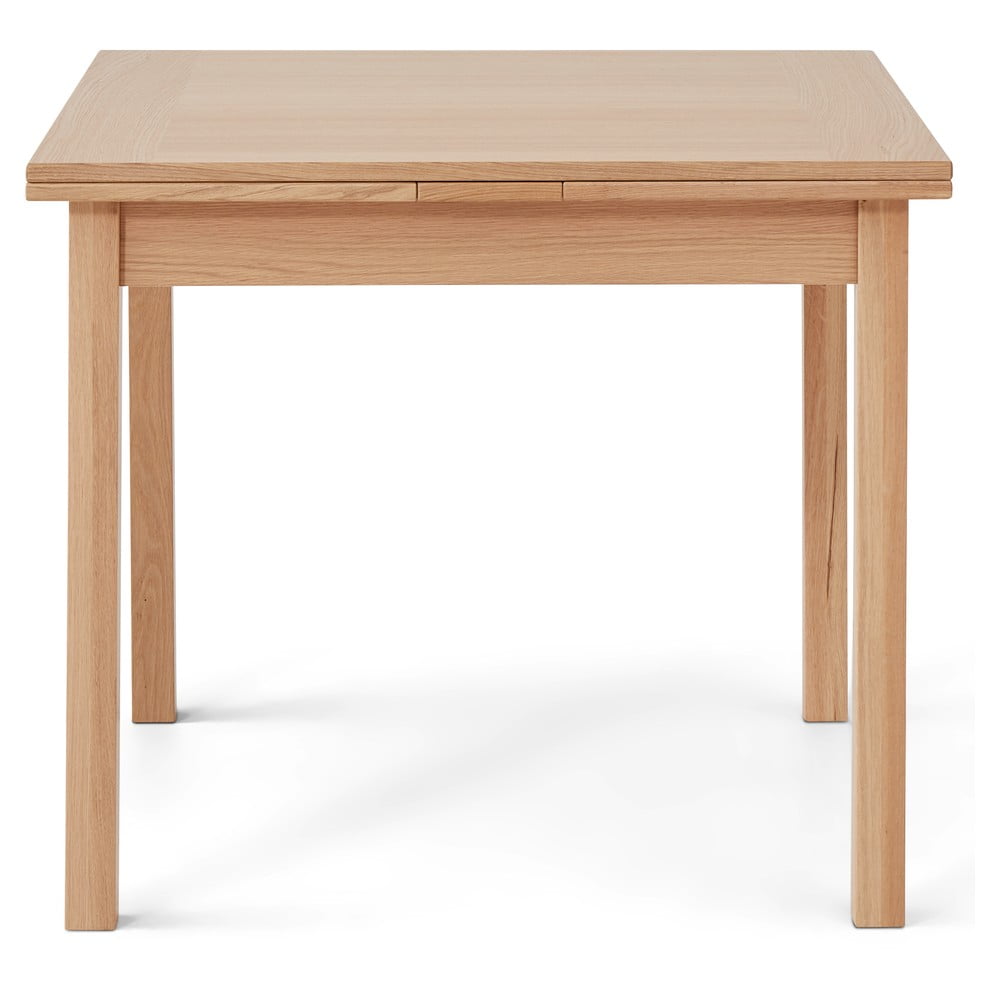 Mese bucatarie Masa dining extensibila tapitata cu lemn de stejar Hammel Dinex 90 x 90 cm