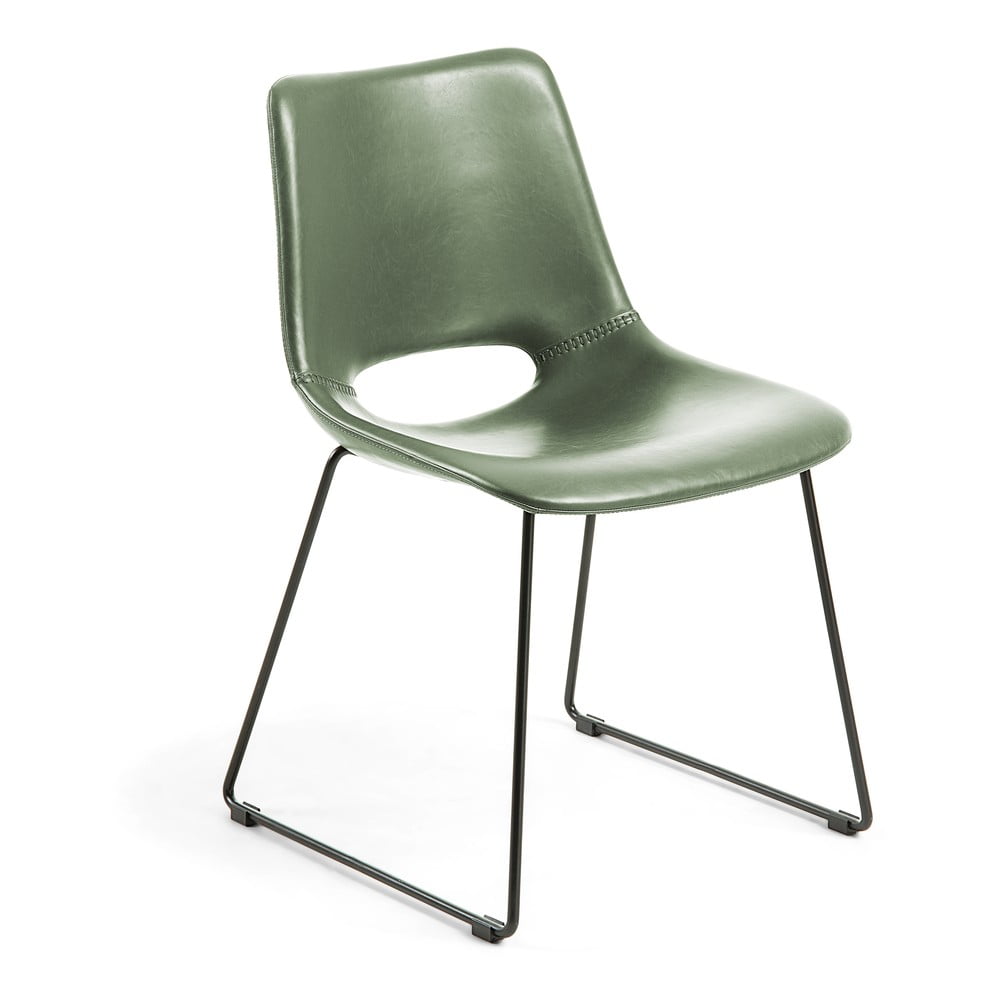 Scaun de dining Kave Home Zahara, verde