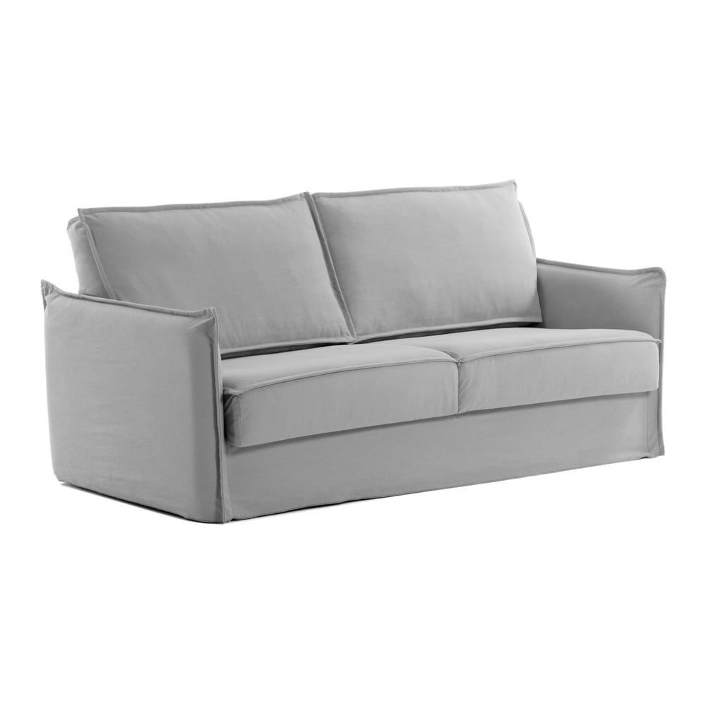 Canapea extensibila Kave Home Samsa, gri
