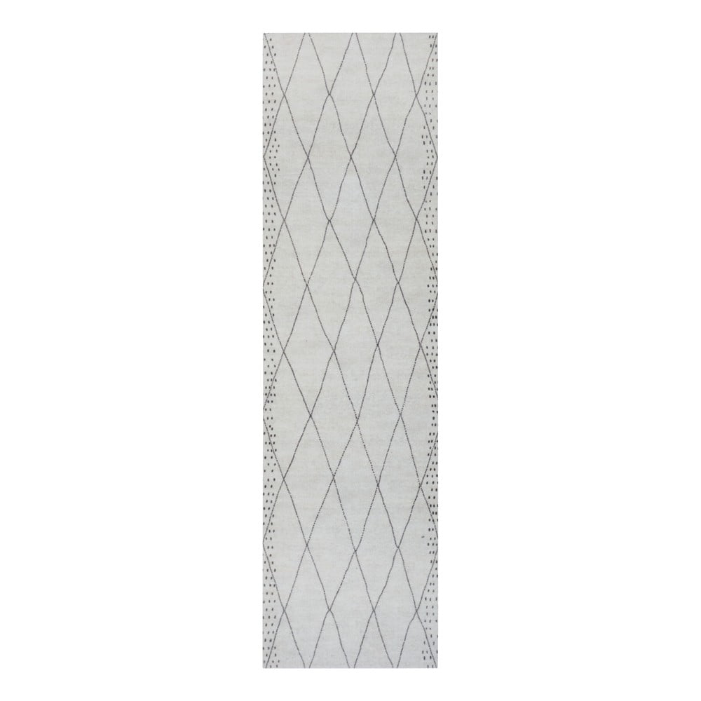 Covoare living Covor tip traversa Zala Living Cook & Clean, 45 x 150 cm, alb – crem