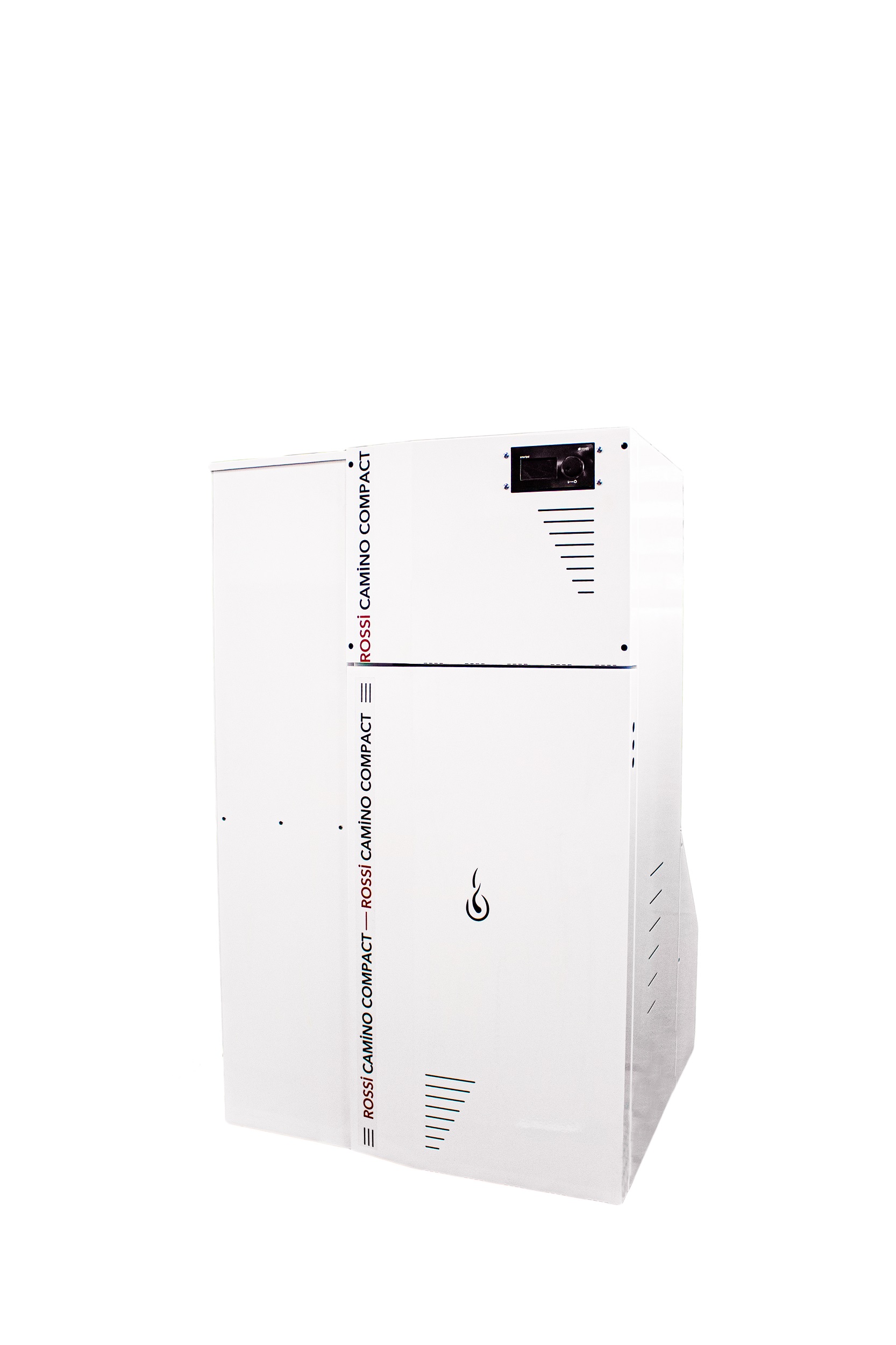 Centrala termica compacta pe peleti Fornello Rossi Camino Compact 35 kw, pompa de circulatie, vas expansiune, tiraj fortat, curatare manuala a arzatorului si a 