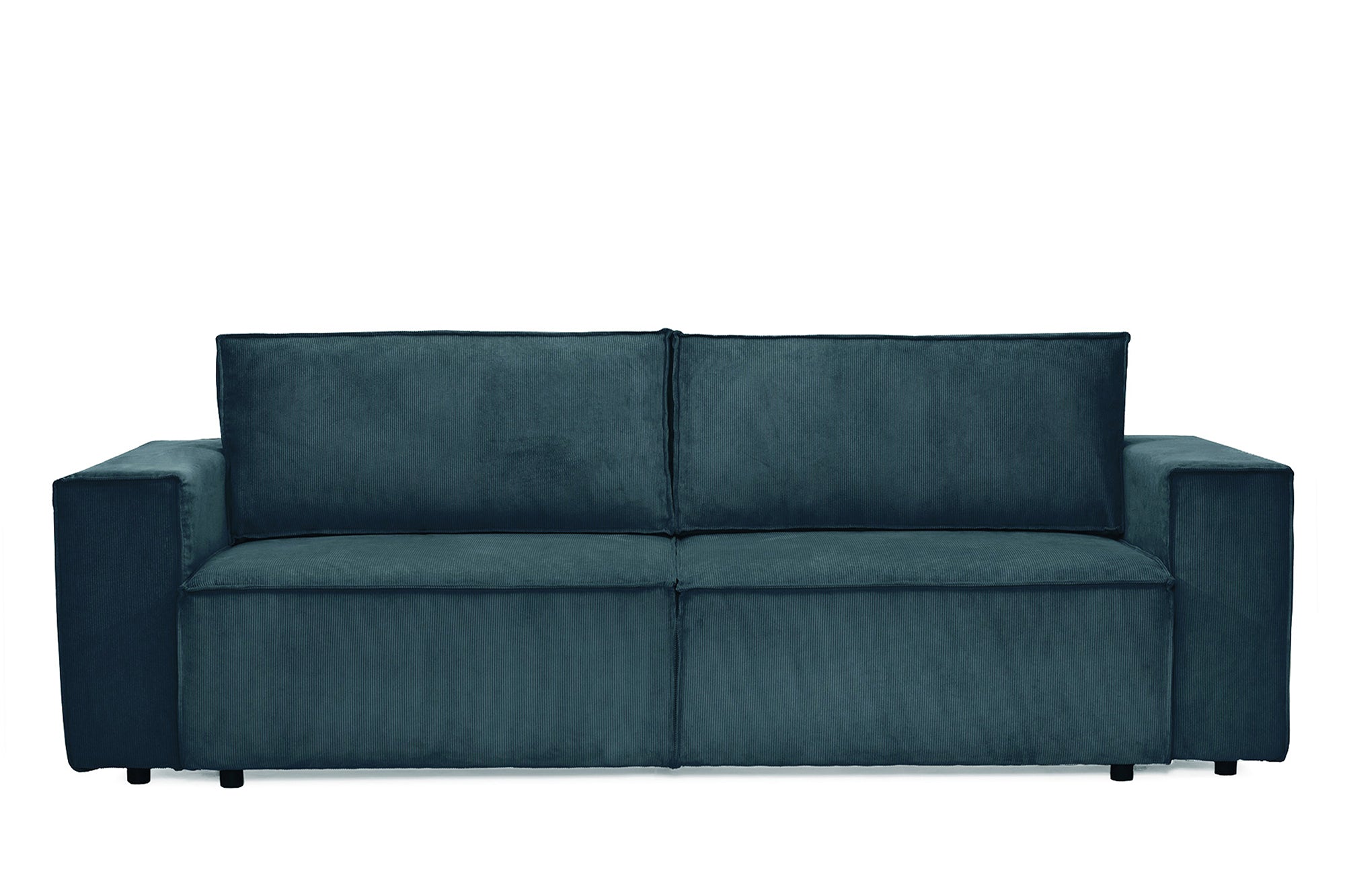 Canapea Extensibilă 3 locuri CLOUD, cu ladă de depozitare, 240x87x85 cm – Albastru-02
